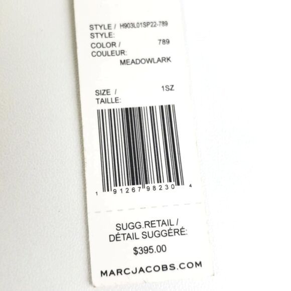 Marc Jacobs Calfskin Tempo Baguette Shoulder Bag Purse Meadowlark Yellow NEW - Picture 10 of 11